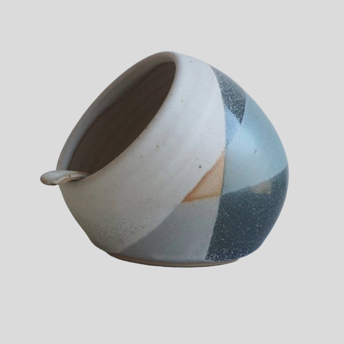 Liz Vidal Ceramics | Salt Pig with Spoon | Kentish Town Stores