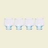 Low Wine Glass Set of four | Atlas Works | Kentish Town Stores