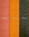 Three colours - Ochre Terra Olive - Rooted Earth Collection