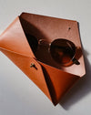 Long envelope holding glasses - Tuscan leather - Fodder