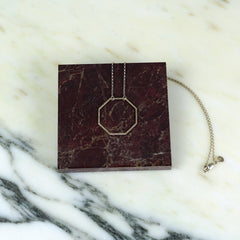 Single Octagon Pendant