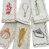 Embroidered Linen Napkins | See & Quin | Shop Fodder