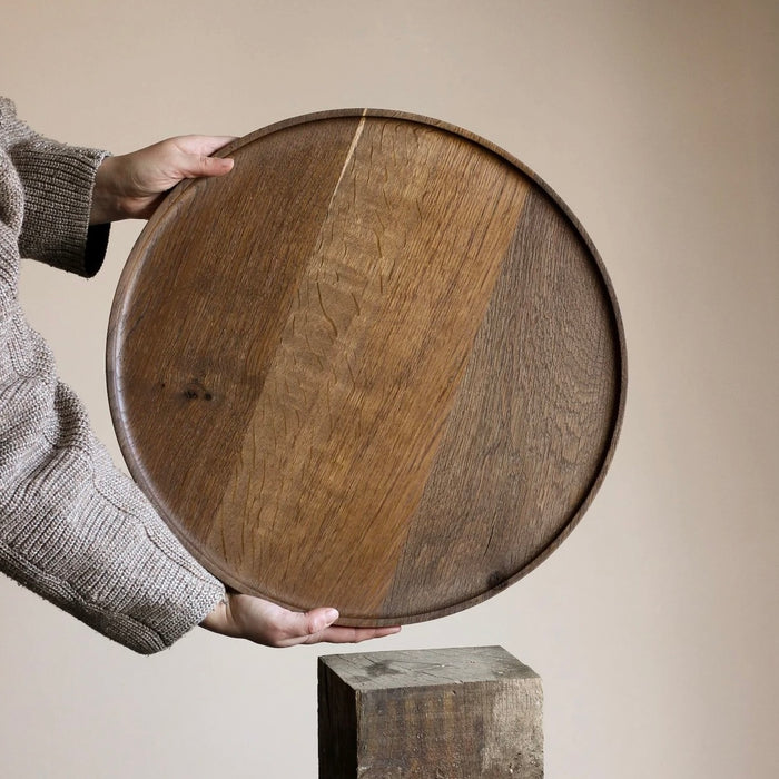Fumed Oak Platter
