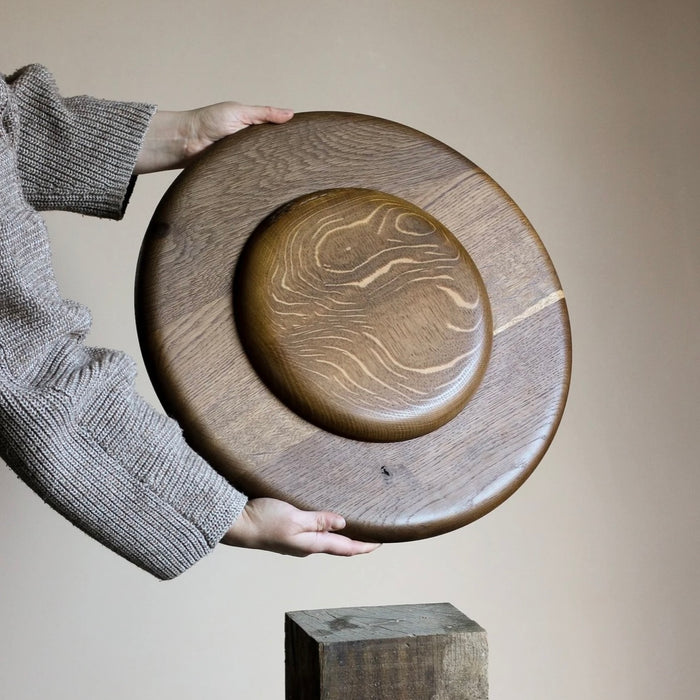 Fumed Oak Platter