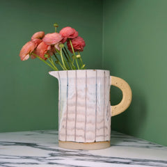 Crosshatch Flower Jug