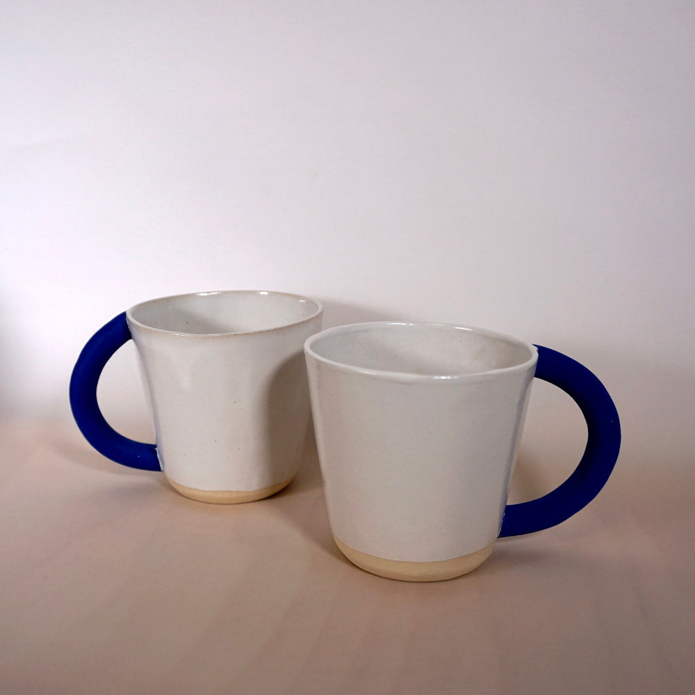 Big Blue Arm Mug by Sophie Alda