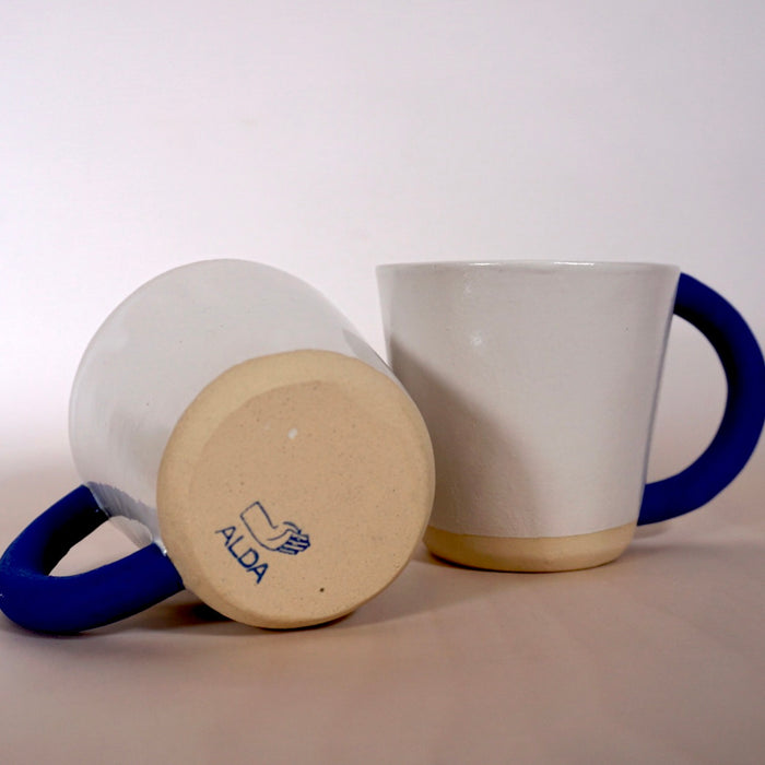 Sophie Alda | Big Blue Arm Mug | Shop Fodder
