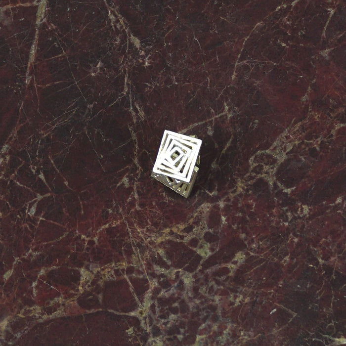 Square Nudge Studs in Sterling Silver | Scarlett French | Shop Fodder