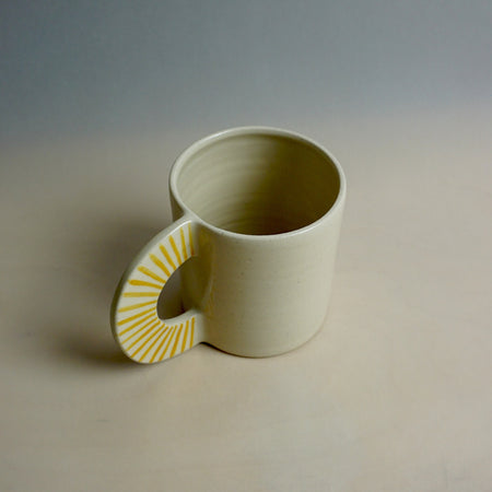 Handmade Ceramic Yellow Mug | Studio ERS | Shop Fodder