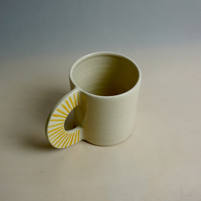 Handmade Ceramic Yellow Mug | Studio ERS | Shop Fodder