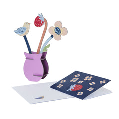 William Morris Flowers | Pop Out Card
