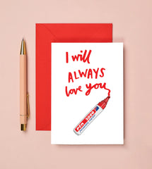 Pen Love Card