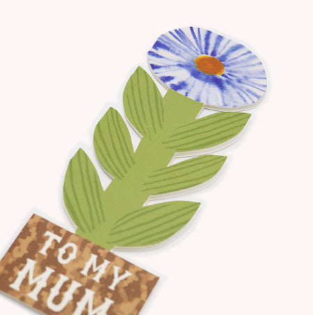 Card with floral design and 'To My Mum' text on a white background. Hadley Paper Goods | Shop fodder