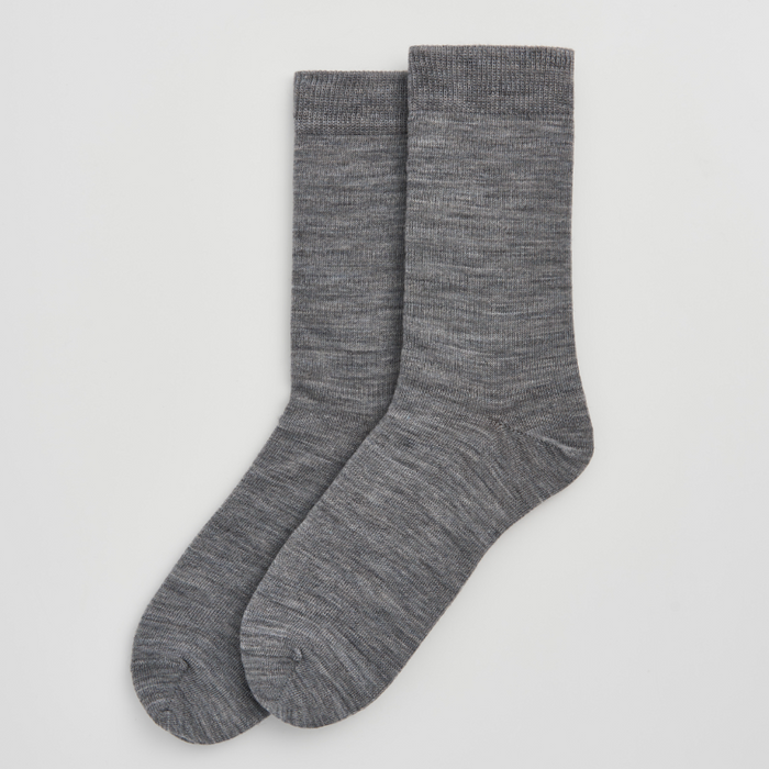 Pair of gray socks on a light gray background | Pairs Socks | Shop Fodder