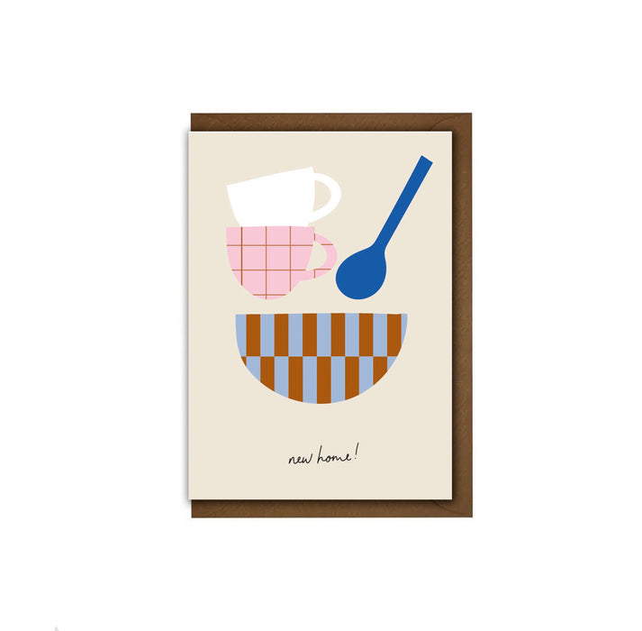 Blue Spoon New Home Card | Kinshipped