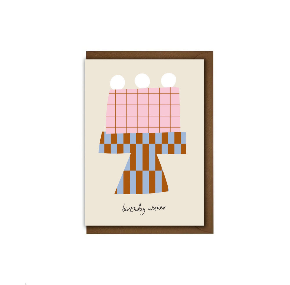 Pink Cake Birthday Card | Kinshipped