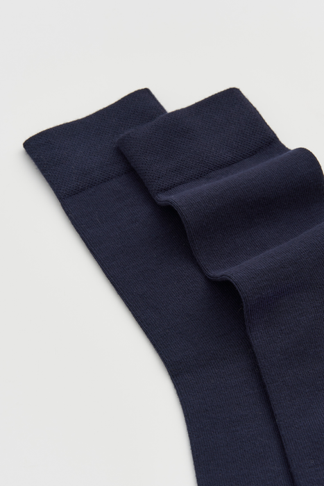 Inky Blue Bamboo Socks