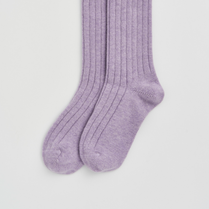 Pair of purple socks on a light gray background | Pairs Socks | Shop Fodder