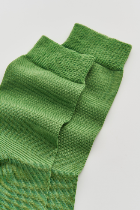 Grass Green Merino Socks