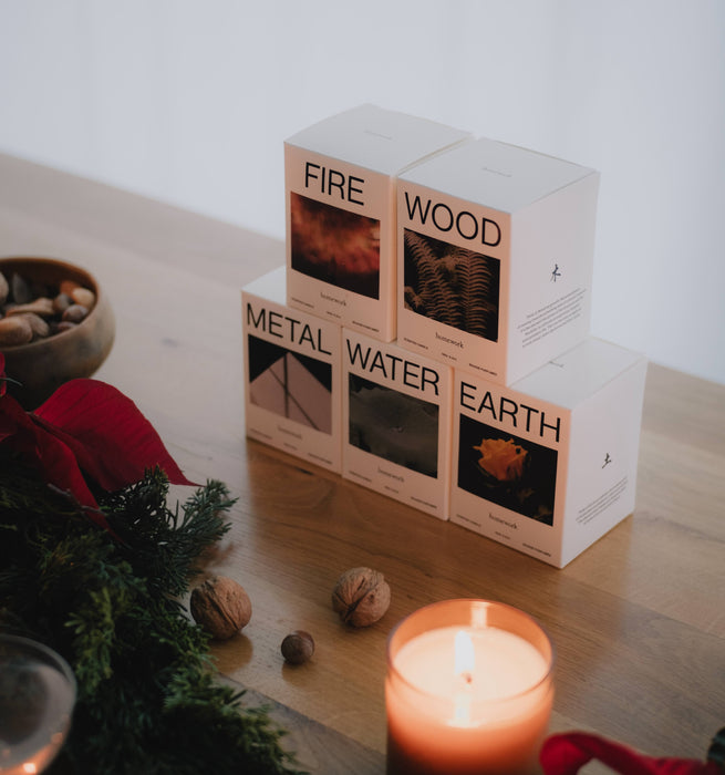 Homework Five Elements candle Collection | Homework | Shop Fodder