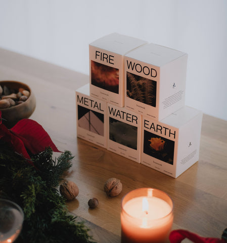 Homework Five Elements Candle Set